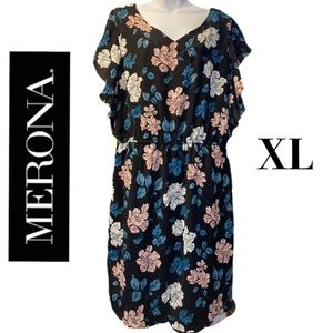 Merona XL floral dress